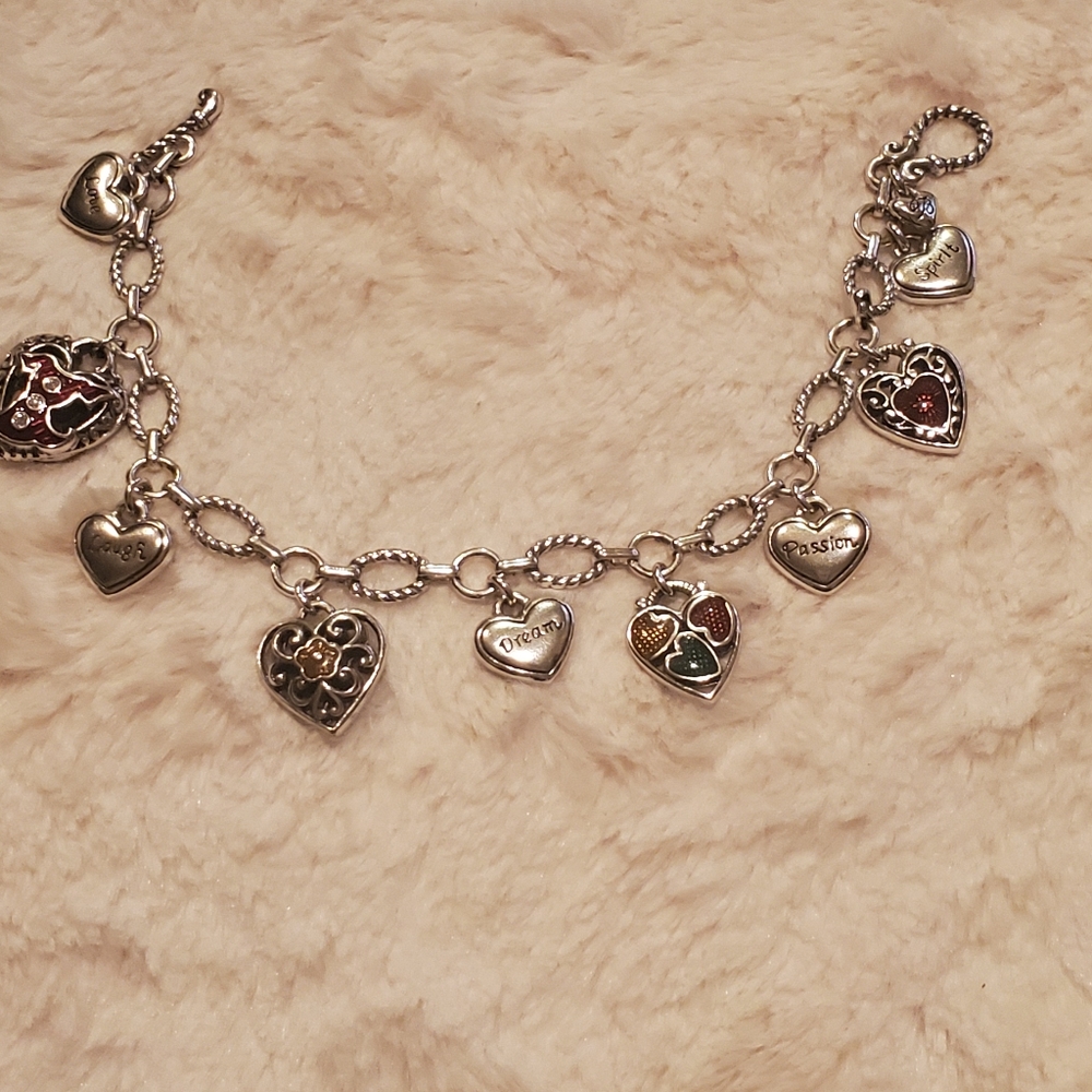 Brighton heart charm necklace